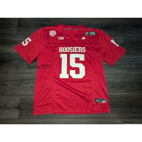 Fernando Mendoza #15 Indiana Hoosiers 2026 Natty Champs Jersey Men's Sizes